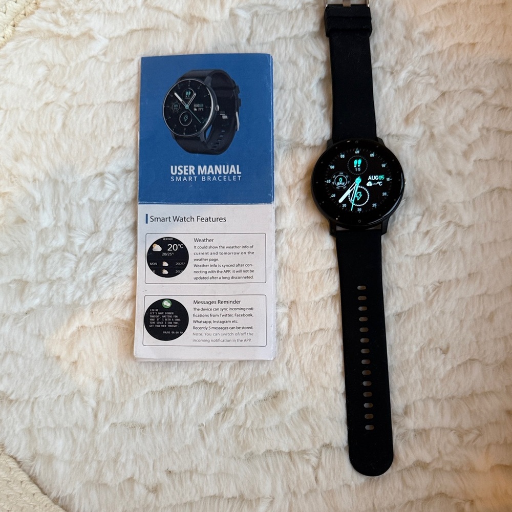 Advanced Black Smartwatch